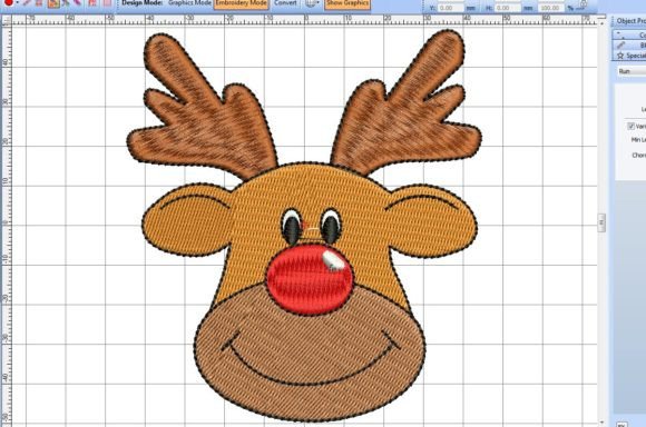 Beautiful Reindeer Christmas Embroidery Review