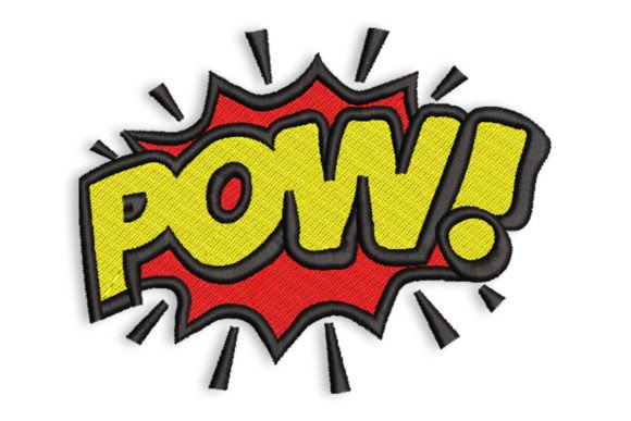 Comic POW: A Seasonal Embroidery Review