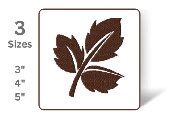 Cute Leaf Embroidery Design Review