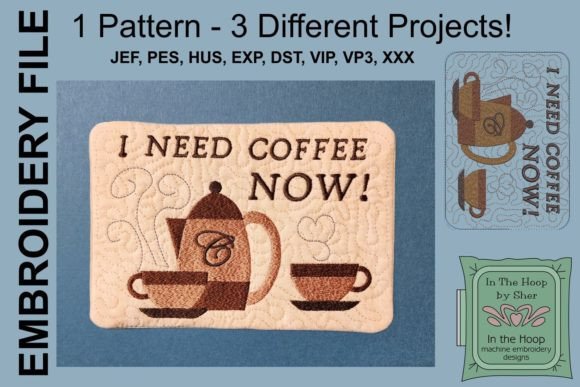 I Need Coffee Mug Rug Review