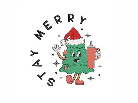 Stay Merry Embroidery Design Review