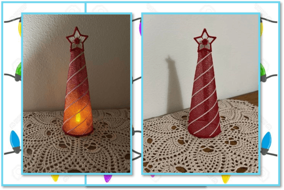 Striped, Tall Christmas Tree-FSL Review