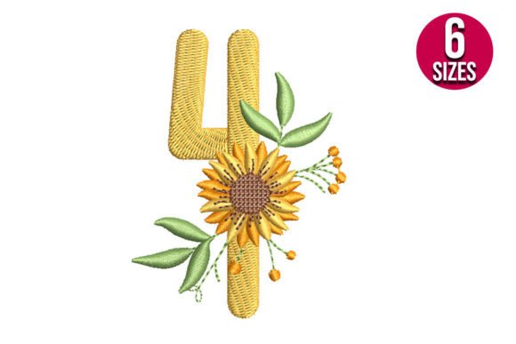 Sunflower Alphabet Number Four Review: A Seasonal Embroidery Must-Have
