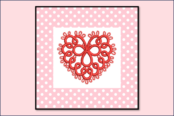 Tatted Heart Embroidery Design Review