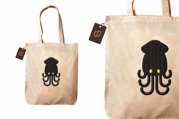 The Squid Silhouette Embroidery Review