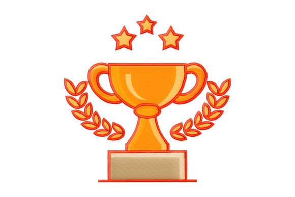 Trophy Winner Achievement Cup Embroidery Review