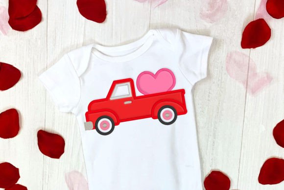 Vintage Truck with Heart Applique Review for Etsy Sellers