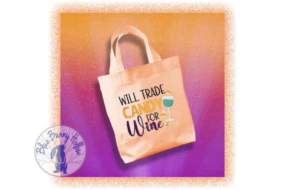 Will Trade Candy for Wine Embroidery Review