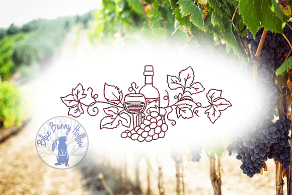 Wine Tasting 8 Embroidery Review
